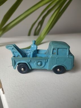 Tomte Lærdal Vintage Blue Vinyl Jeep